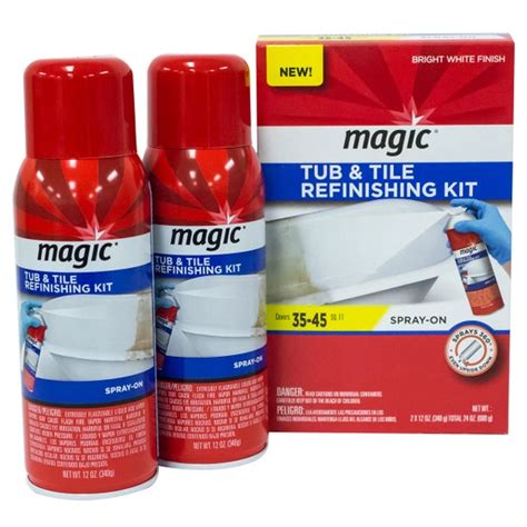 Say Hello to a Clean and Fresh Bathroom with Magic Tub and Tile Spray